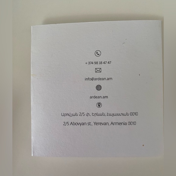 Armenian 100% Silk Scarf Hand Made in Yerevan Yellow/Grey St. Gregory Prayer NWT - Picture 14 of 16